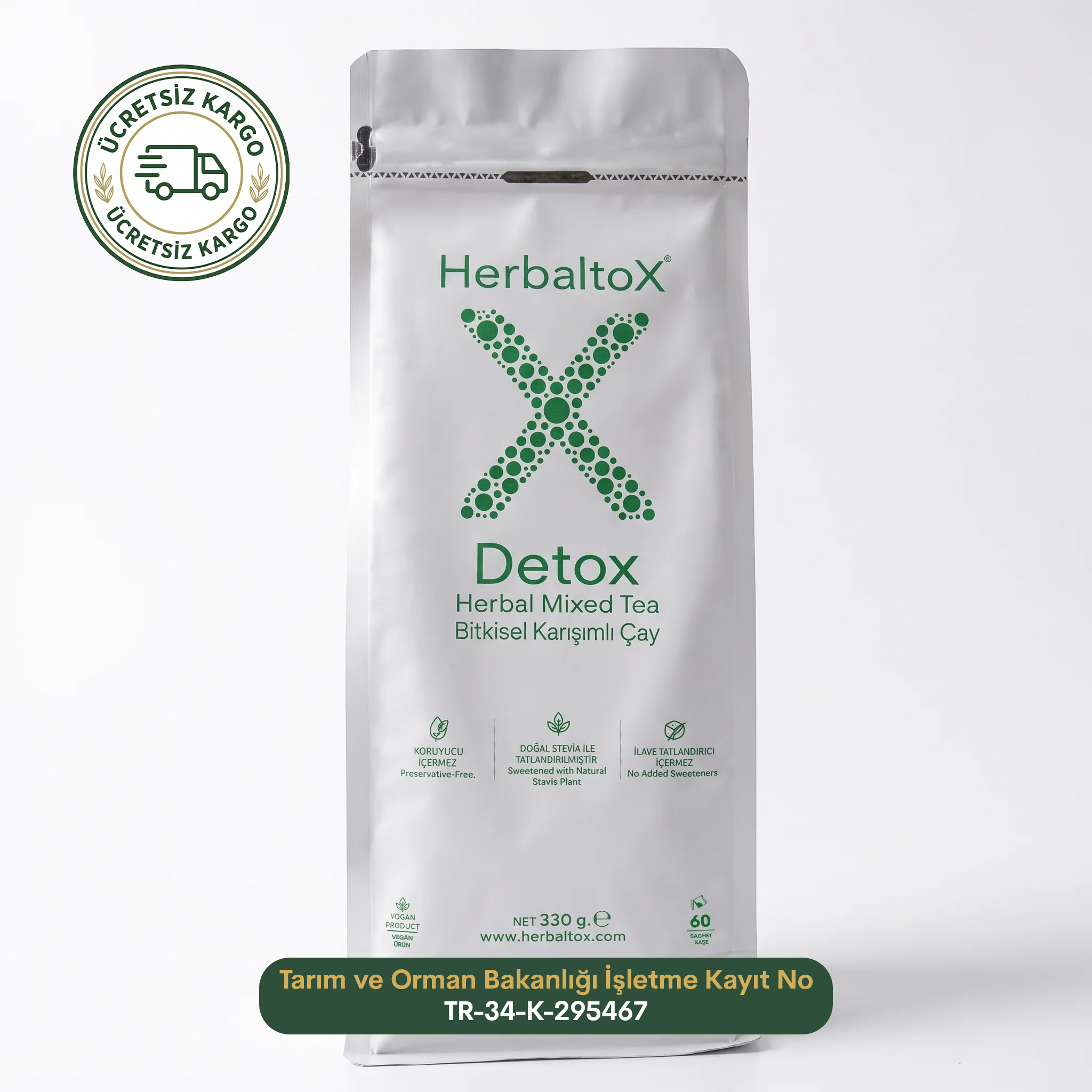 HerbaltoX Detoks Karışık Bitki Çayı